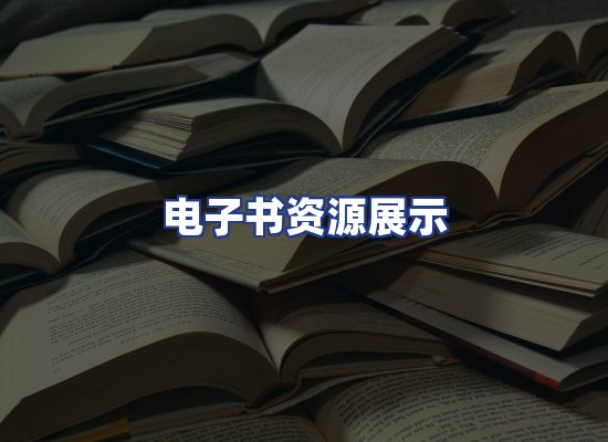 电子书资源展示